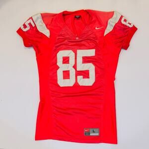 Vintage Nike Men’s L Red Team Football Practice Jersey #85 1990 Muscles Athletic